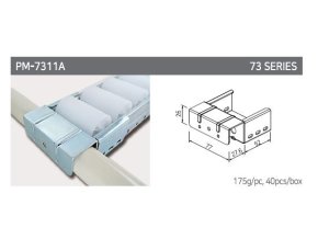 Úchyt válečkové tratě typ PM-7311A