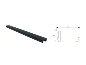 Krytka plastová pro drážku 10mm KGN2-8