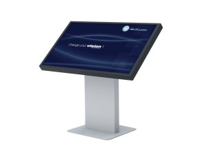 f 1753 0 Multimedialni reklamni stojan na monitor tv dotykovou obrazovku OMB Totem Leggio