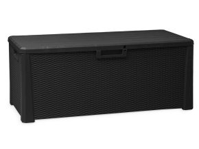 NEVADA zahradní plastový úložný box 550 L - grafit