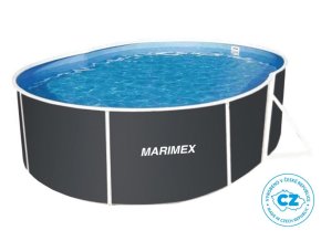 Bazén Marimex Orlando Premium DL 3,66x5,48 m bez příslušenství - motiv GRAPHIT