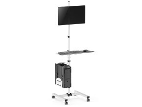f 1847 0 PC stolek drzak monitoru policka na klavesnici drzak PC Fiber Mounts M79C3W