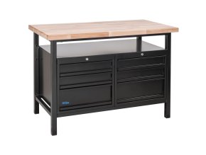Dílenský stůl P 1200 SS Black Line