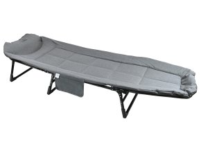 Lehátko kempingové skládací SOFA šedé polohovací