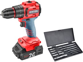 vrtaci sroubovak aku s priklepem share20v brushless 2ah 2%C3%97 img 8891806 fd 99