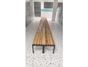 Lavička do šatny bez háčků