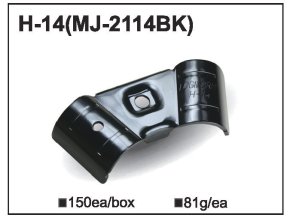 Kovová spojka MJ-2114 (H-14) [Black] (Provedení (barva): Black)