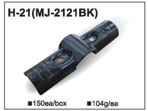 Kovová spojka MJ-2121 (H-21) [Black] (Provedení (barva): Black)