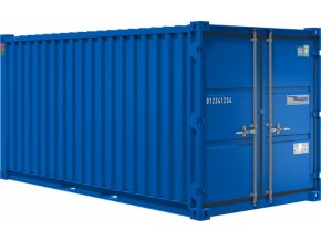 Skladový kontejner 15" s ocelovou podlahou - 19 m3