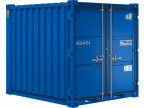 Skladový kontejner 8" s ocelovou podlahou - 9 m3