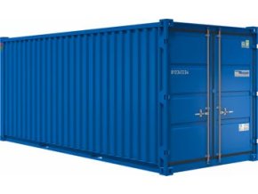 Skladový kontejner 20" s dřevěnou podlahou - 32 m3