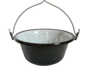 kotlík servírovací 0,8l smalt ČER