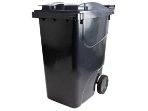 Plastová nádoba 360 l - černá