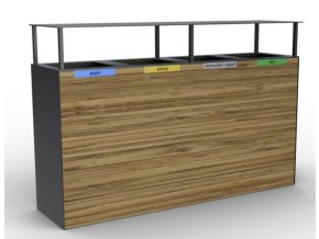 Koš na tříděný odpad Pera IV 2