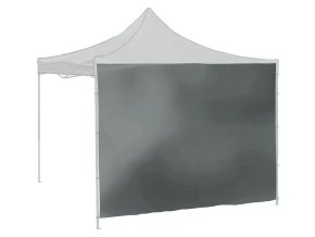 Bočnice pro párty stan 2x3m 210D šedá WATERPROOF