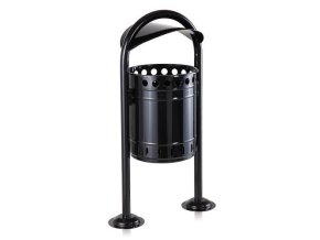 vyr 2333467 1 ocelovy venkovni odpadkovy kos se striskou