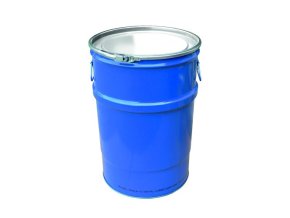 Kovový sud 60 l. s odnimacím víkem, lakovaný