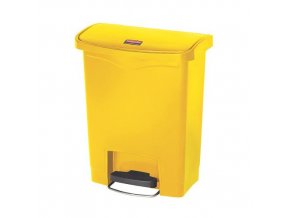vyr 45157510 4 01 odpadkovy kos gastro s noznim oteviranim zluty