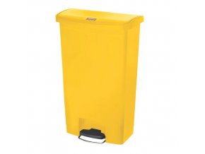 vyr 45237512 4 01 odpadkovy kos gastro s noznim oteviranim zluty