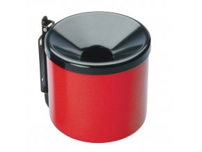 Popelník nástěnný průměr 90mm červ./černý