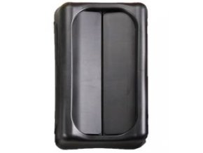 vyr 6594831 1 viko s klapkou pro odpadkovy kos SLIM JIM hnede