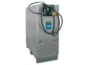 Dvouplášťová nádrž na naftu UNI 1500 s výdejním zařízením 230V(8821)