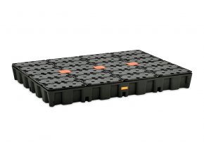 Záchytná vana PE 250 HD s roštem, 160x80x18 cm(10893)