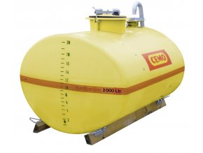 Sklolaminátová oválná cisterna, 1000 l dlouhá (1003)
