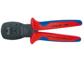 Krimpovací kleště na miniaturní konektory brunýrované 190 mm - 975424 | Knipex