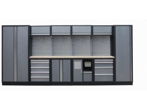 Kvalitní PROFI dílenský nábytek 4235 x 495 x 2000 mm - TGS1301AI Grey