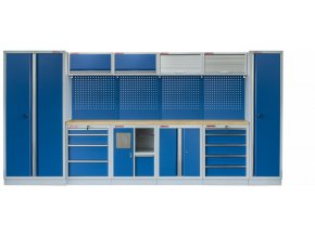 Kvalitní PROFI BLUE dílenský nábytek 4235 x 495 x 2000 mm - MTGS1301AA Blue