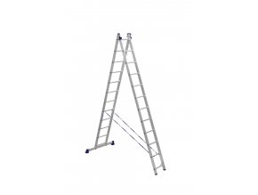 5739 1 alumet univerzalni 2 dilny zebrik 2x12 pricek 33 x 338 cm max 150 kg 5 let zaruka