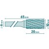 freza karbidova valcova s celnim ozubenim pr 10x20mm stopka 6mm sek stredni double cut img 8703714 d2 fd 11