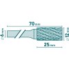 freza karbidova valcova s celnim ozubenim pr 12x25mm stopka 6mm sek stredni double cut img 8703715 d2 fd 11