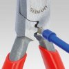 Elektrikářské rovné ploché kleště 160 mm Knipex chromované - 1305160T