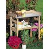 Zahradní stolek pro VÝSADBU dřevěný