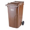 Plastová nádoba popelnice 240 l. - bio s roštem