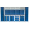 Kvalitní PROFI BLUE dílenský nábytek 3920 x 465 x 2000 mm - MTGS1300BB9