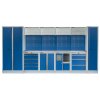 Kvalitní PROFI BLUE dílenský nábytek 4235 x 495 x 2000 mm - MTGS1301AL