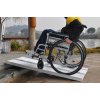 Přenosná skládací rampa pro invalidní vozíky, 153 cm - WR015FT