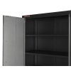 Celokovová široká dílenská skříň PROFI 915x458x2000 mm - TGB1336