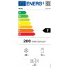 Lednice s mrazákem nahoře - černá - Primo PR107FR, Objem chladničky: 61 l, Objem mrazáku: 26 l, Třída: F