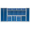 Kvalitní PROFI BLUE dílenský nábytek 4235 x 495 x 2000 mm - MTGS1300A55