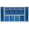 Kvalitní PROFI BLUE dílenský nábytek 3920 x 495 x 2000 mm - MTGS1300A88