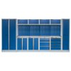 Kvalitní PROFI BLUE dílenský nábytek 4235 x 495 x 2000 mm - MTGS1300BB5