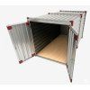 container 4m RED open