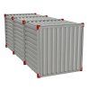 container 6m RED back