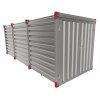 container 6m RED front