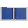 Celokovová dvoukřídlá závěsná skříňka PROFI BLUE 680x281x350 mm - MWGB1326C