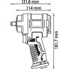 Pneumatický rázový utahovák 1/2", 1200 Nm - V5671N